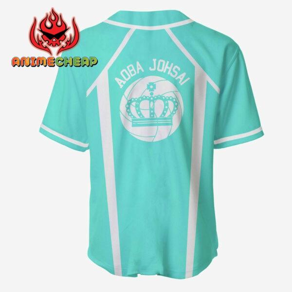 Aoba Johsai Jersey Shirt Custom Haikyuu Anime Merch Clothes 3
