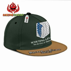 AOT Scout Regiment Snapback Hat Custom Attack On Titan Anime Hat 6