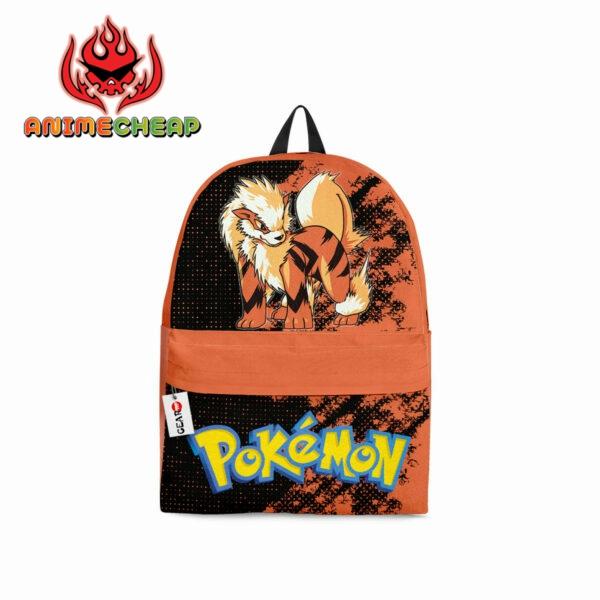 Arcanine Backpack Custom Anime Pokemon Bag Gifts for Otaku 1