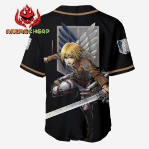 Armin Arlert Jersey Shirt Custom Attack On Titan Anime Merch Clothes 5