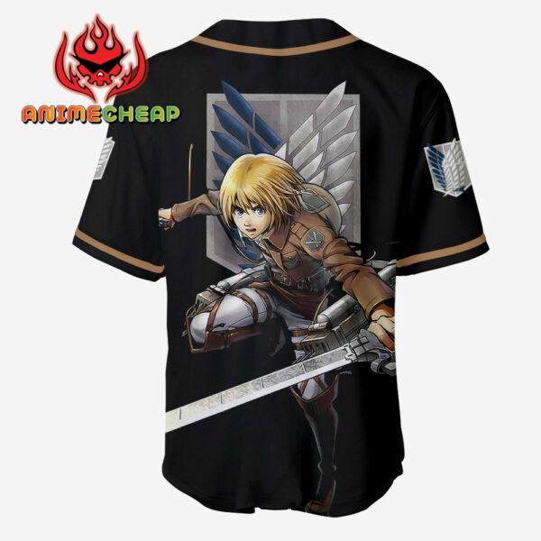 Armin Arlert Jersey Shirt Custom Attack On Titan Anime Merch Clothes 3
