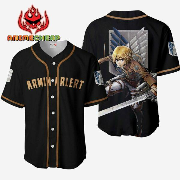 Armin Arlert Jersey Shirt Custom Attack On Titan Anime Merch Clothes 1