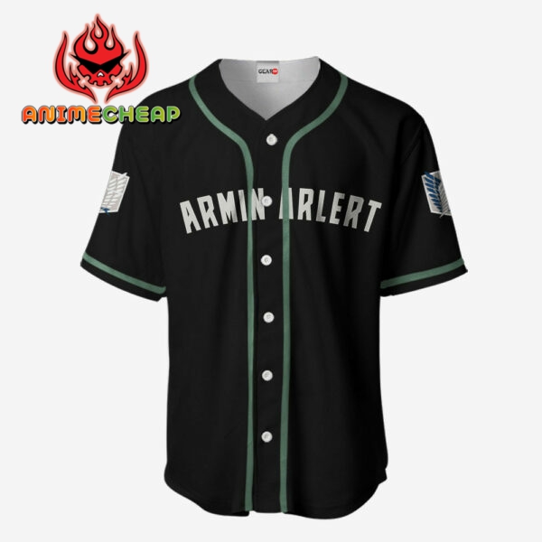 Armin Arlert Jersey Shirt Custom Attack On Titan Final Anime Merch Clothes 2