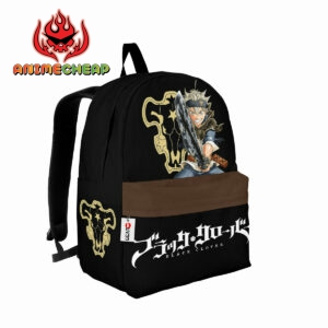 Asta Backpack Custom Black Clover Anime Bag for Otaku 4