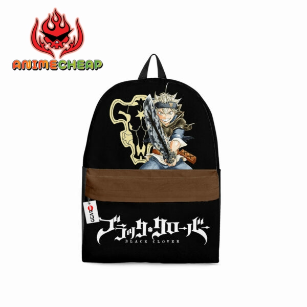 Asta Backpack Custom Black Clover Anime Bag for Otaku 1