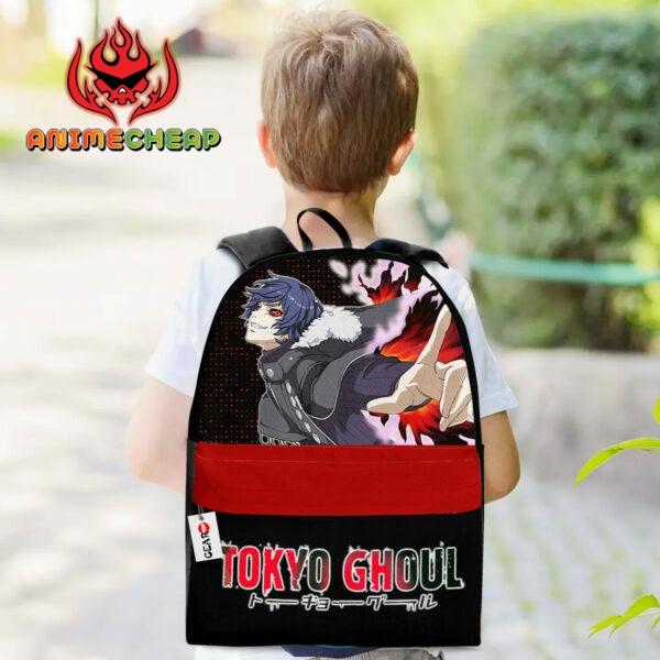 Ayato Kirishima Backpack Custom Anime Tokyo Ghoul Bag Gifts for Otaku 3