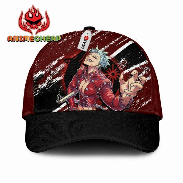 Ban Baseball Cap Seven Deadly Sins Custom Anime Hat for Otaku 1