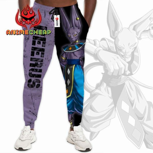 Beerus Joggers Dragon Ball Custom Anime Sweatpants 1