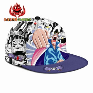 Bentham Snapback Hat Custom One Piece Anime Hat Mix Manga 5