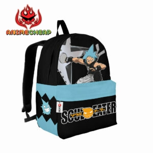 Black Star Backpack Custom Soul Eater Anime Bag for Otaku 4