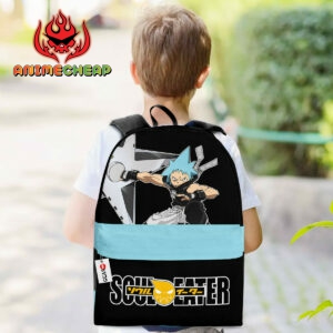 Black Star Backpack Custom Soul Eater Anime Bag for Otaku 5