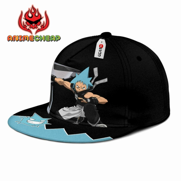 Black Star Snapback Hat Custom Soul Eater Anime Hat for Otaku 3