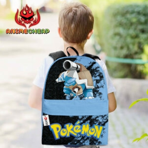 Blastoise Backpack Custom Anime Pokemon Bag Gifts for Otaku 5