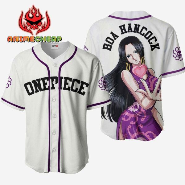 Boa Hancock Jersey Shirt One Piece Custom Anime Merch Clothes for Otaku 1