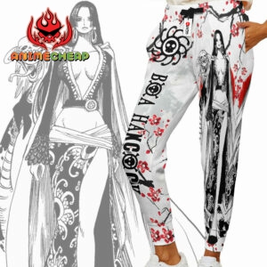 Boa Hancock Joggers Custom Anime One Piece Sweatpants Japan Style 5
