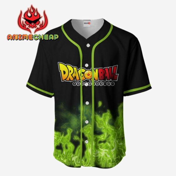 Broly Jersey Shirt Custom Dragon Ball Anime Merch Clothes 2