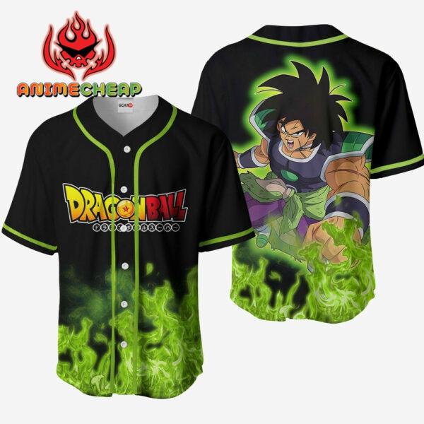 Broly Jersey Shirt Custom Dragon Ball Anime Merch Clothes 1