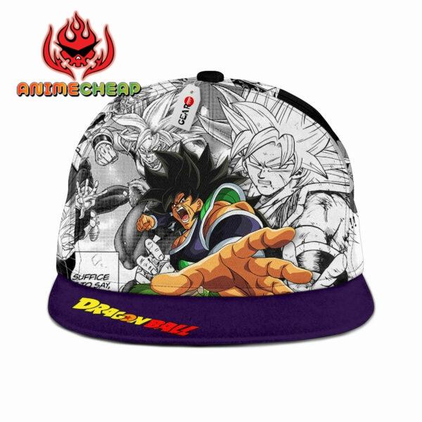 Broly Snapback Hat Custom Dragon Ball Anime Hat Mix Manga 1