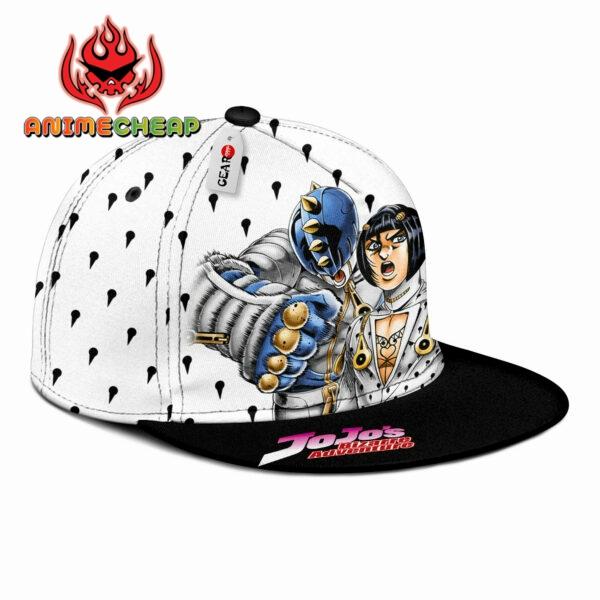 Bruno Bucciarati Snapback Hat Custom JJBA Anime Hat for Otaku 2