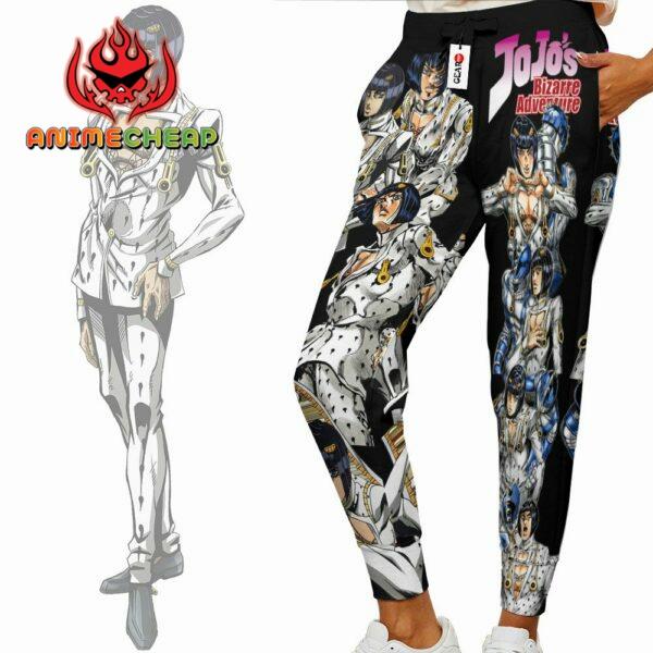 Bruno Bucciarati Sweatpants Custom Anime JJBAs Jogger Pants Merch 2