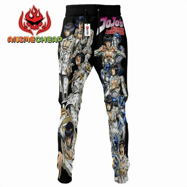 Bruno Bucciarati Sweatpants Custom Anime JJBAs Jogger Pants Merch 3