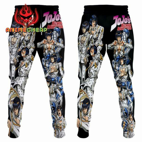Bruno Bucciarati Sweatpants Custom Anime JJBAs Jogger Pants Merch 4