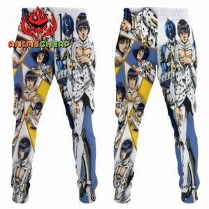 Bruno Bucciarati Sweatpants Custom Anime JJBAs Joggers Merch 7