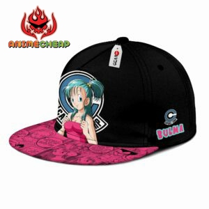 Bulma Cap Hat Custom Anime Dragon Ball Snapback 5