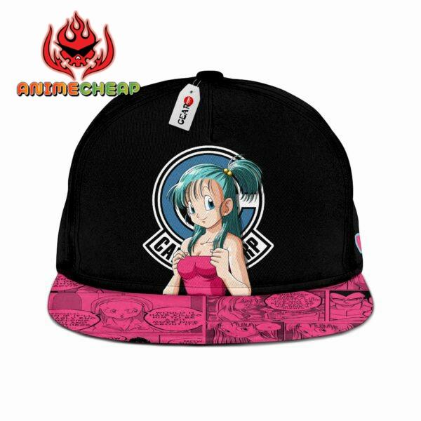 Bulma Cap Hat Custom Anime Dragon Ball Snapback 1