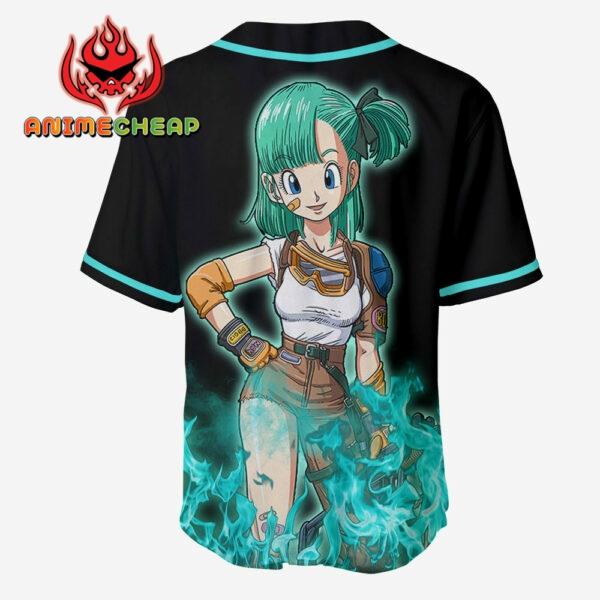 Bulma Jersey Shirt Custom Dragon Ball Anime Merch Clothes 3