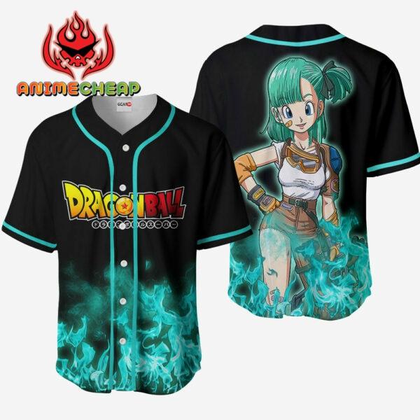 Bulma Jersey Shirt Custom Dragon Ball Anime Merch Clothes 1