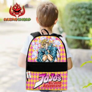 Caesar Anthonio Zeppeli Backpack Custom JJBA Anime Bag 5