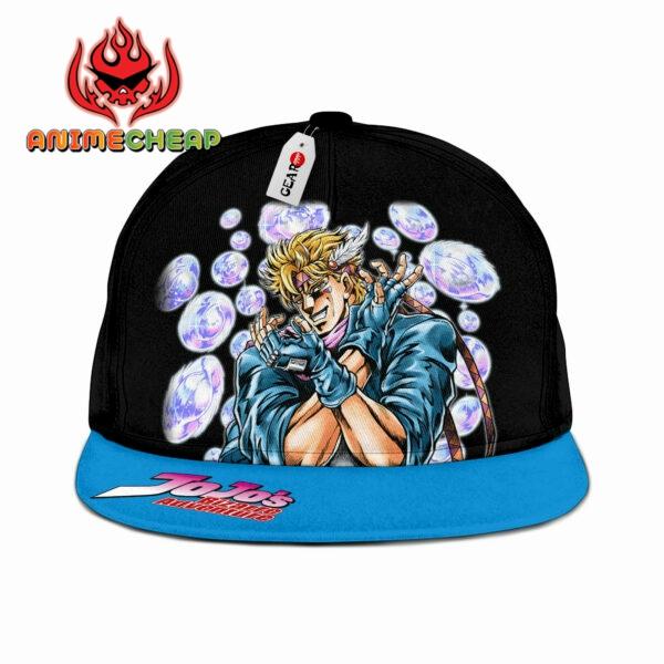 Caesar Anthonio Zeppeli Snapback Hat Custom JJBA Anime Hat for Otaku 1