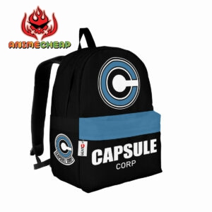 Capsule Corp Backpack Custom Dragon Ball Anime Bag Gift Idea for Otaku 4