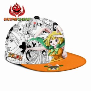 Carrot Snapback Hat Custom One Piece Anime Hat Mix Manga 5