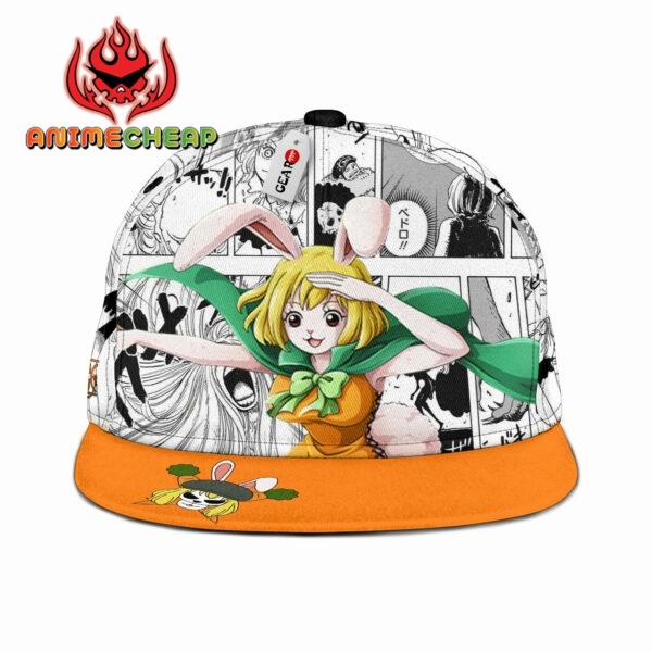 Carrot Snapback Hat Custom One Piece Anime Hat Mix Manga 1