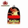 Charmander Backpack Custom Pokemon Anime Bag Flame Style for Otaku 6