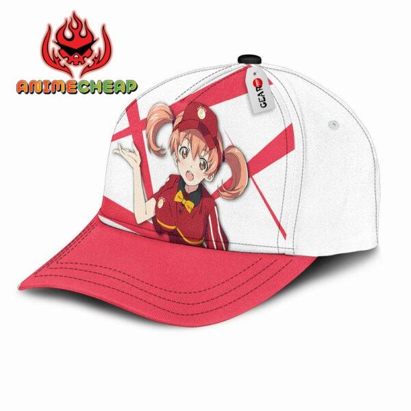 Chiho Sasaki Baseball Cap The Devil is a Part-Timer Custom Anime Hat For Otaku 3