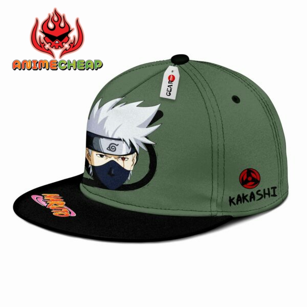 Cool Kakashi Snapback Hat Custom NRT Anime Hat 2