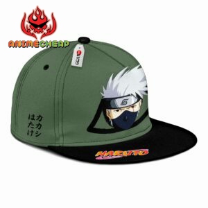 Cool Kakashi Snapback Hat Custom NRT Anime Hat 6