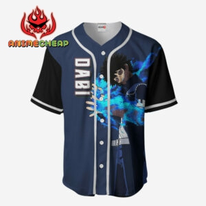 Dabi Jersey Shirt Custom My Hero Academia Anime Merch Clothes 4