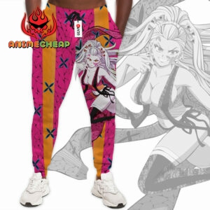 Daki Jogger Pants Kimetsu Anime Sweatpants Custom Merch 5