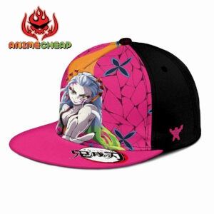 Daki Snapback Hat Custom Kimetsu Anime Hat For Otaku 5