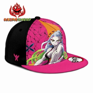 Daki Snapback Hat Custom Kimetsu Anime Hat For Otaku 6