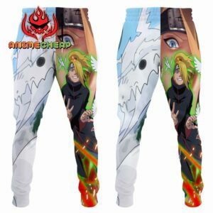 Deidara Sweatpants Custom Anime NRT Jogger Pants Merch 7