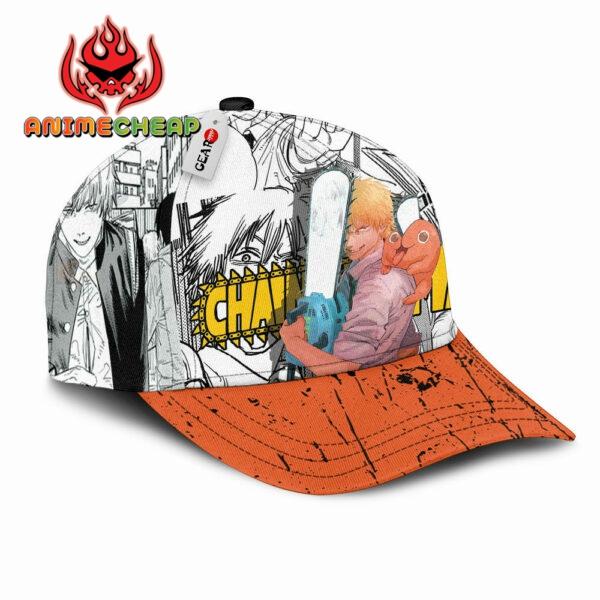 Denji Baseball Cap Chainsaw Man Custom Anime Hat for Otaku 3