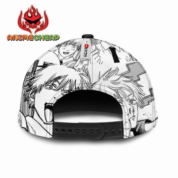 Denji Baseball Cap Chainsaw Man Custom Anime Hat for Otaku 4