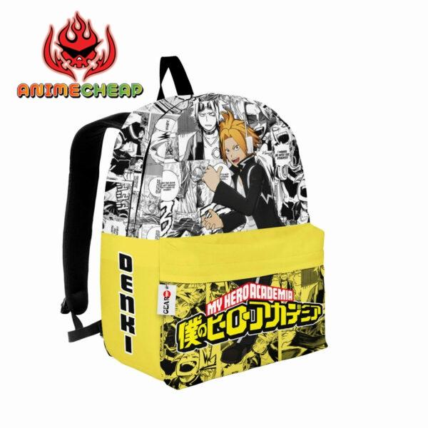 Denki Kaminari Backpack Custom My Hero Academia Anime Bag Manga Style 2