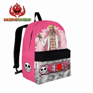 Donquixote Doflamingo Backpack Custom OP Anime Bag for Otaku 4