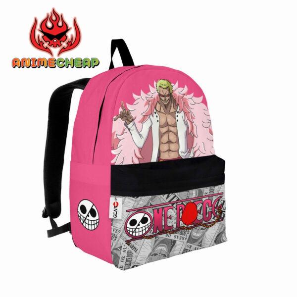 Donquixote Doflamingo Backpack Custom OP Anime Bag for Otaku 2